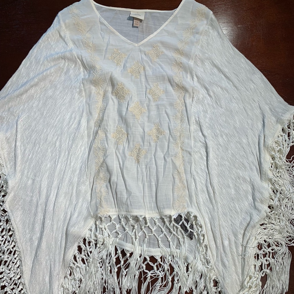 White Poncho
